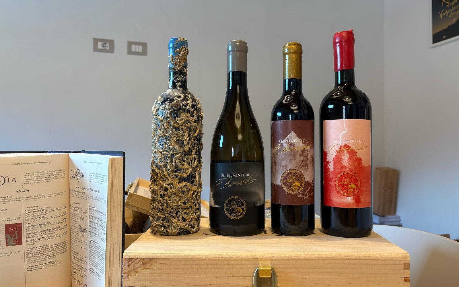 Gli Elementi di Edoardo – La Special Edition di Vini Esclusivi in Edizione Limitata di Siridia