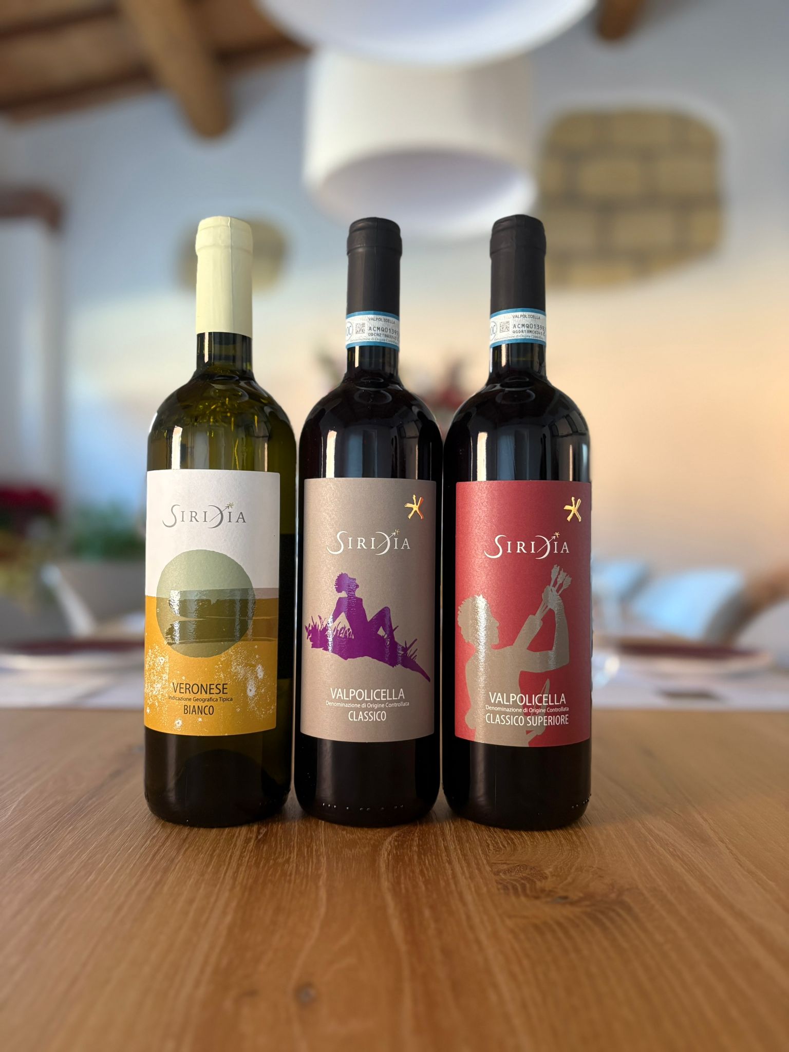 I vini Siridia per la degustazione Discovery